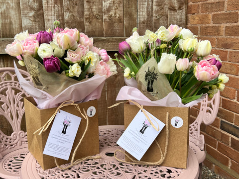 Hand Tied Flower Box