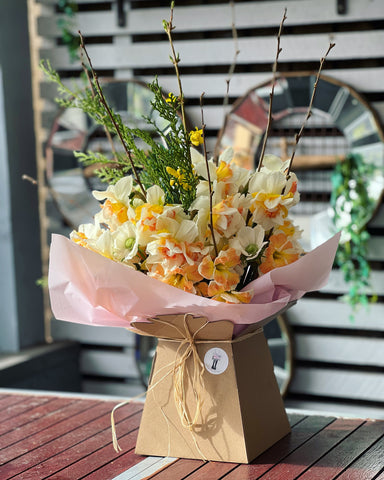 Hand Tied Flower Box